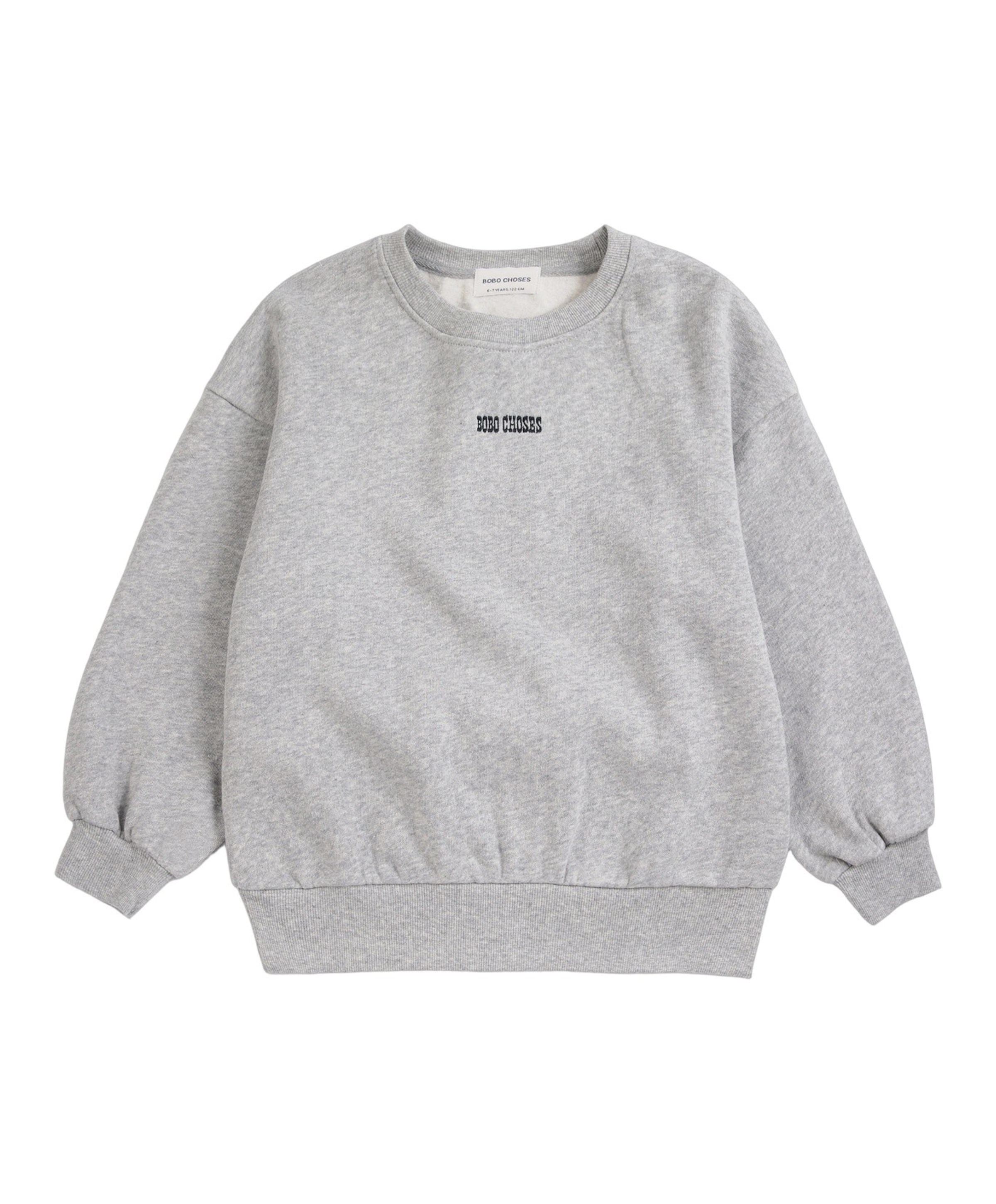Jongens sweater grijs