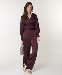 Dames broek bordeaux