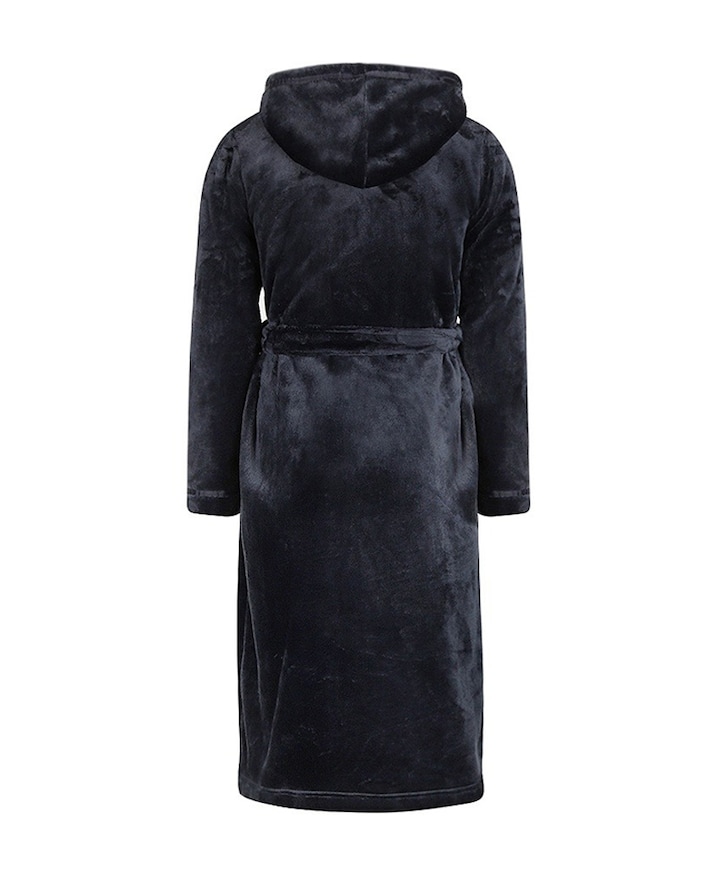 Dames ochtendjas blauw