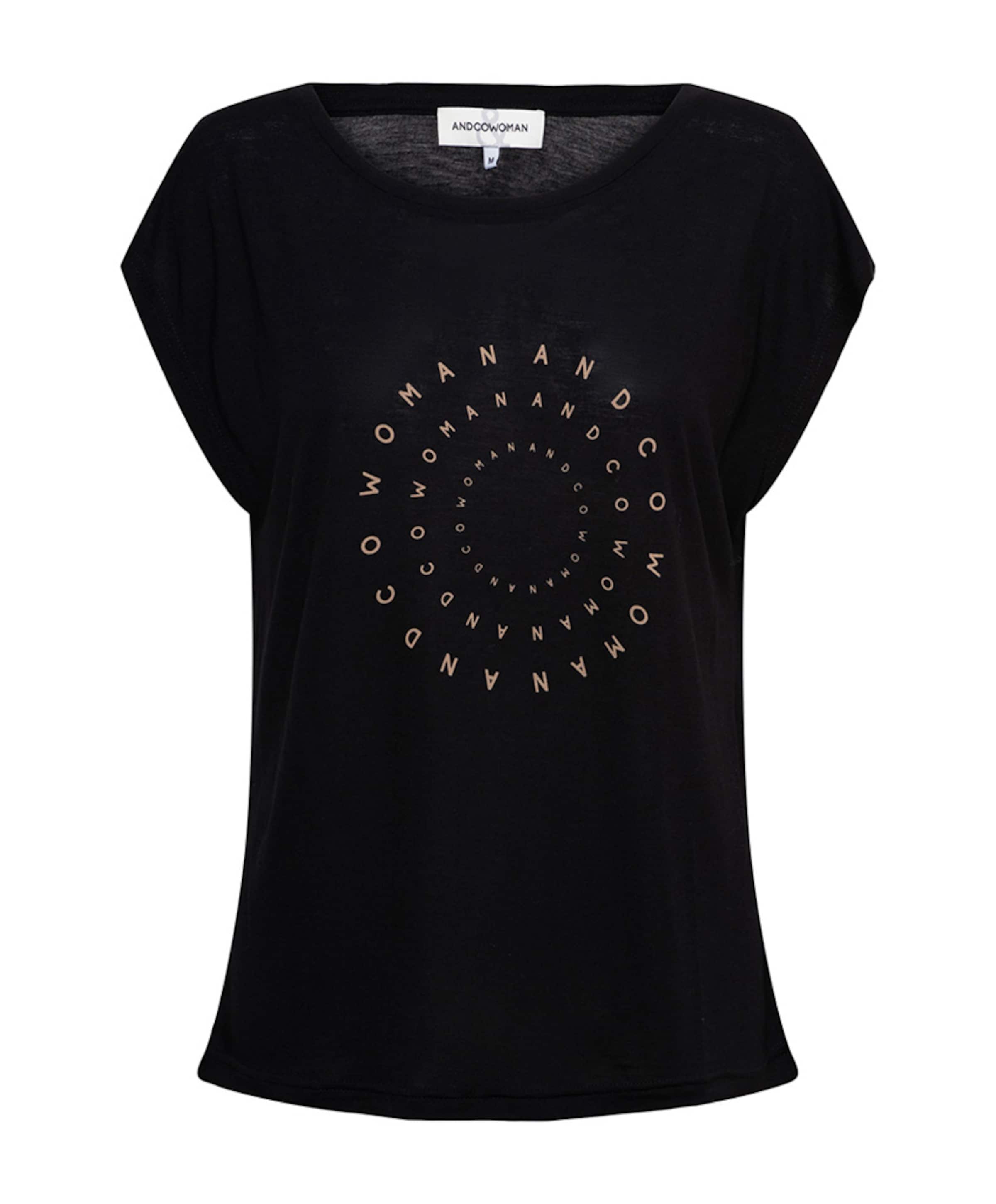 Dames t-shirt zwart