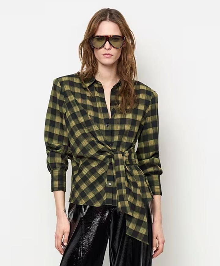 Dames blouse groen