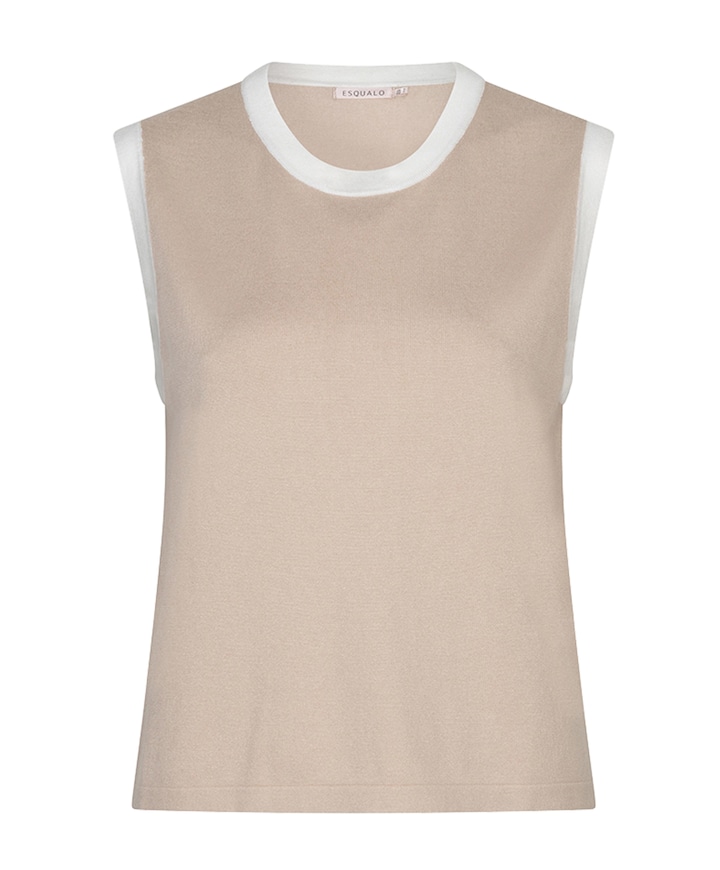 Dames top beige