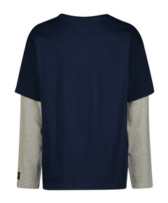 Jongens longsleeve blauw