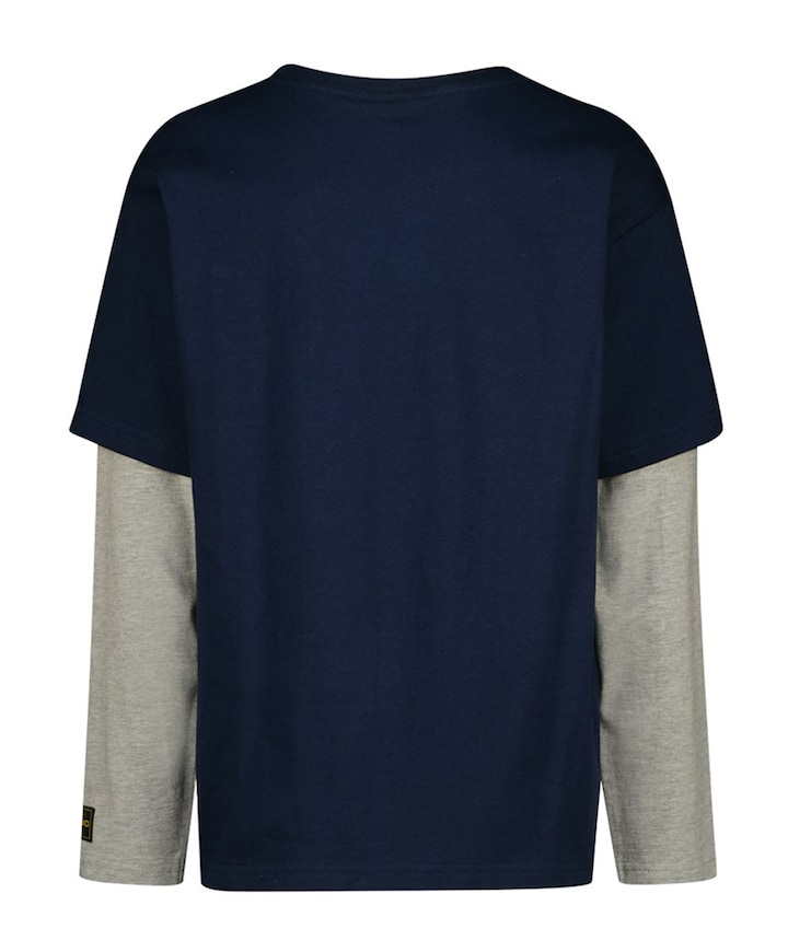Jongens longsleeve blauw
