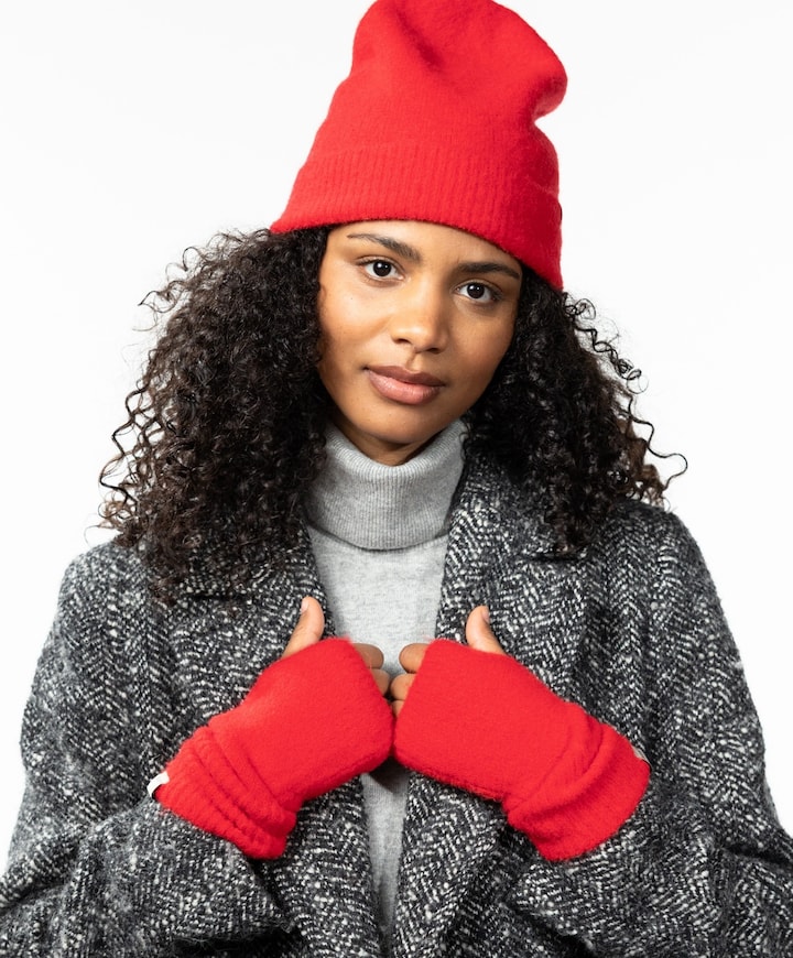 Dames handschoenen rood