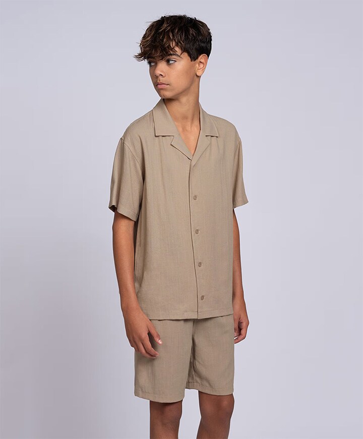 Luis korte broek beige