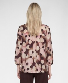 Dames blouse bruin