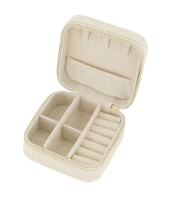 Dames jewellery box beige