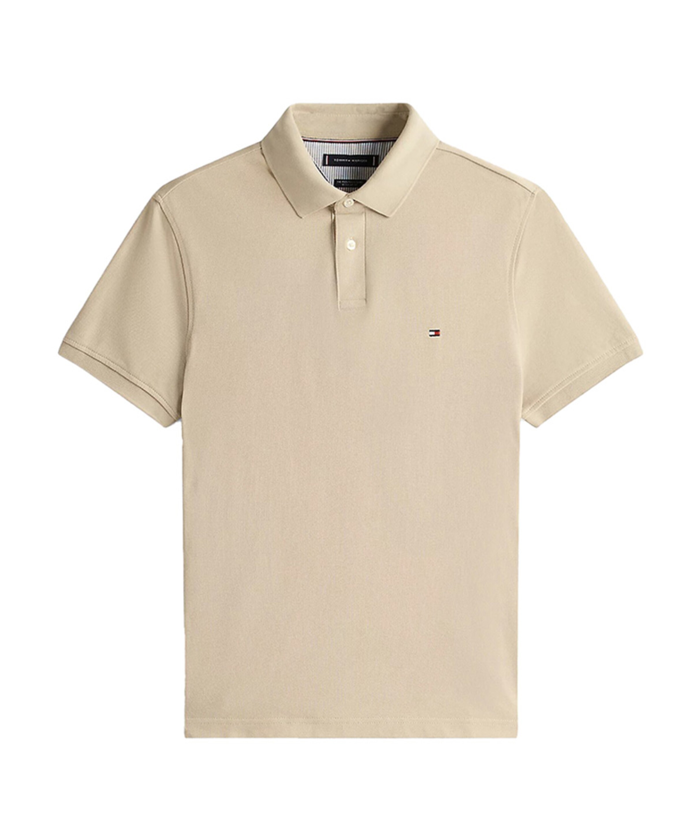 Heren polo beige