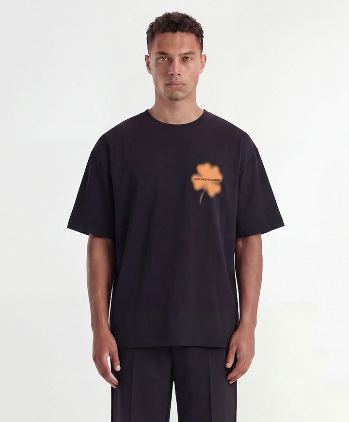 Heren T-shirt zwart