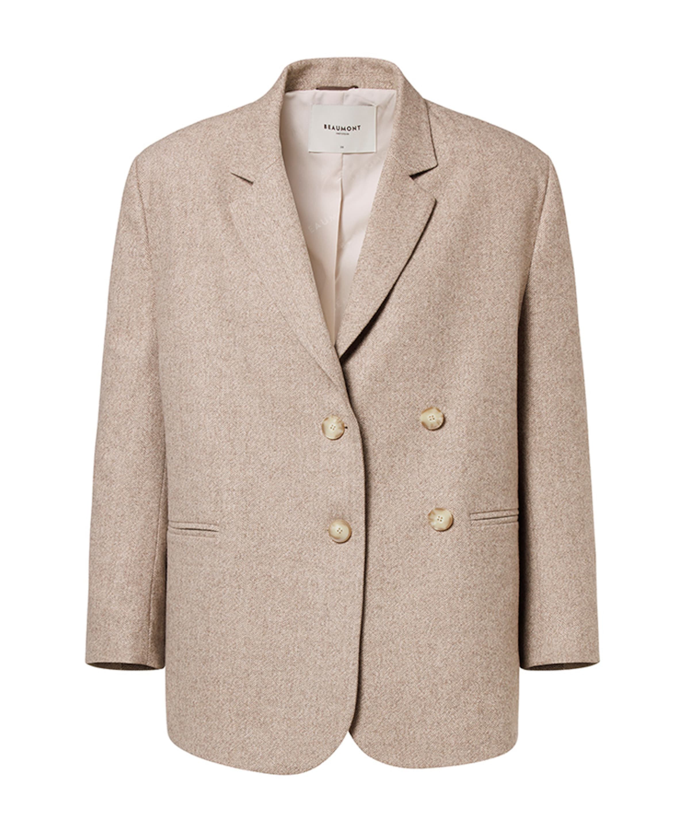 Dames blazer beige