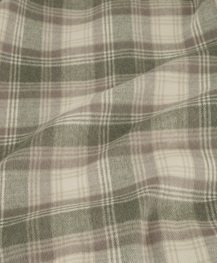 Overshirt lange mouw beige