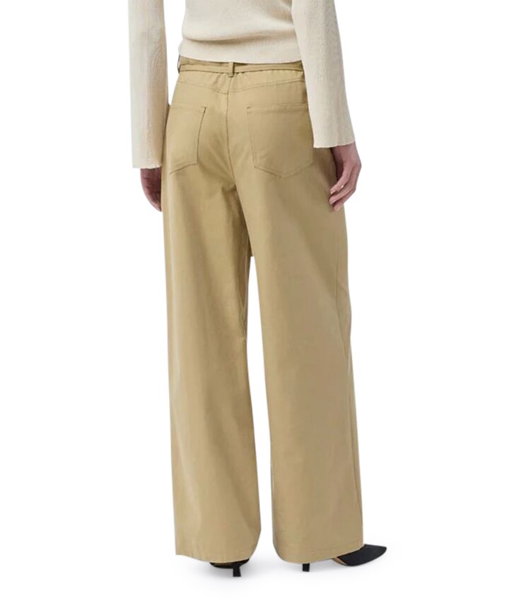 Isoldemd twill broek beige