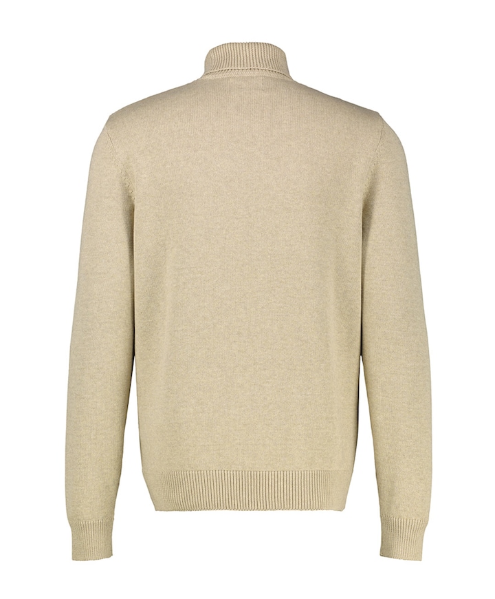 Heren coltrui beige