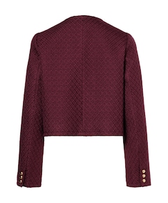 Dames jas bordeaux