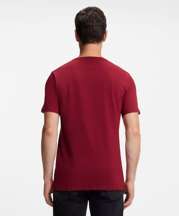 Heren T-shirt rood