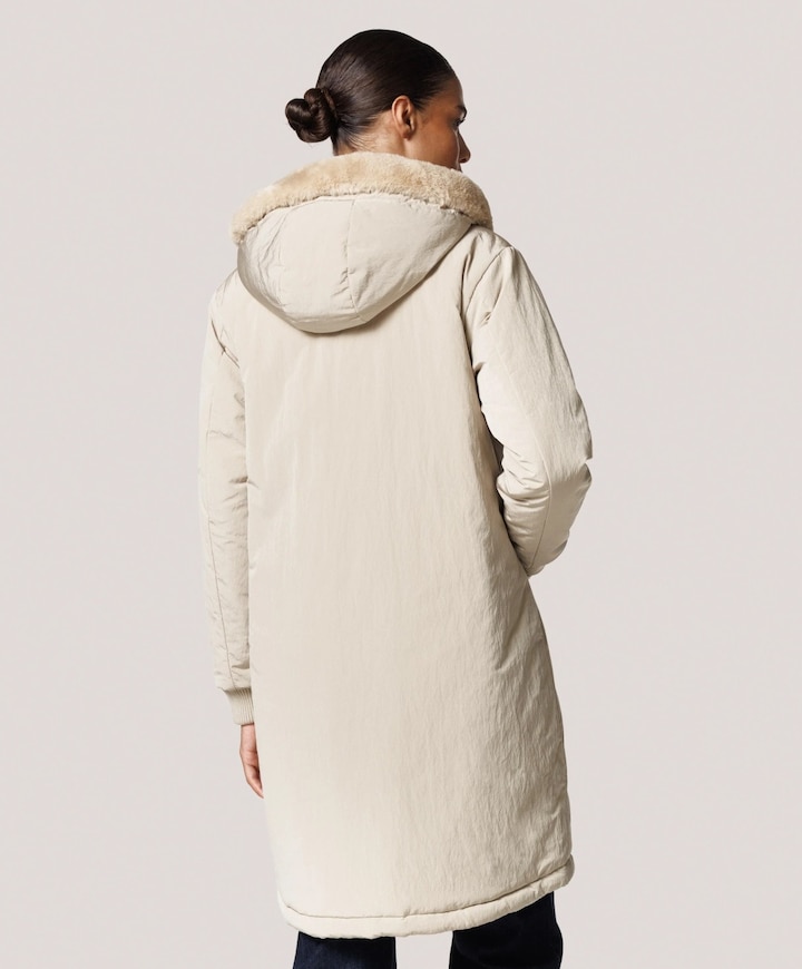 Dames jas beige