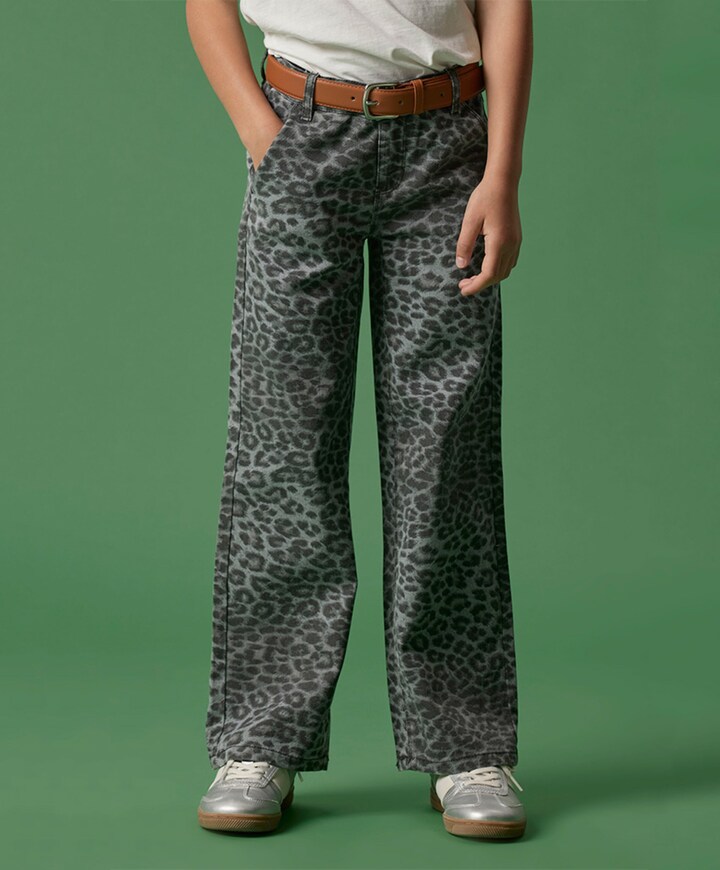 NKFROSE WIDE TWI PANTS 4444-TD O meisjes jeans grijs