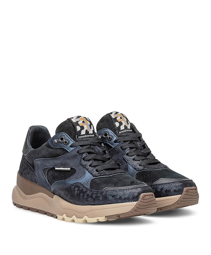 dames sneakers blauw