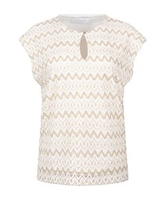 Dames top ecru