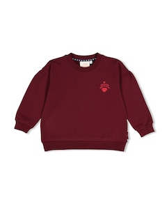 Meisjes sweater bordeaux