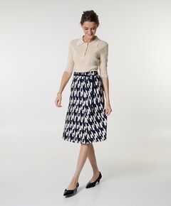 Dames rok beige