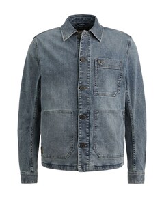 Heren spijkerjas blauw