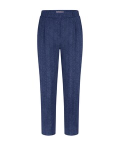 Otis herringbone broek blauw