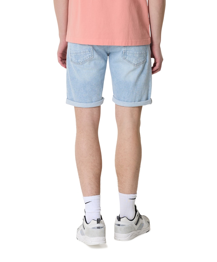 The Miles Slim Fit Shorts heren korte broek blauw