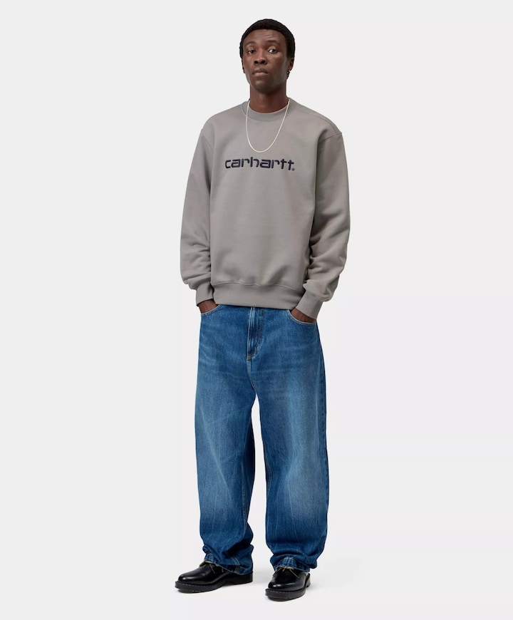 Heren sweater grijs