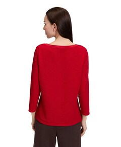 Dames longsleeve rood