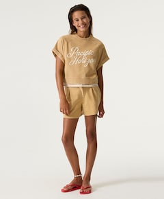 Meisjes sweater beige