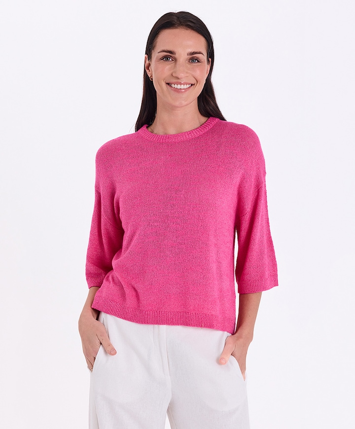 Dames trui roze