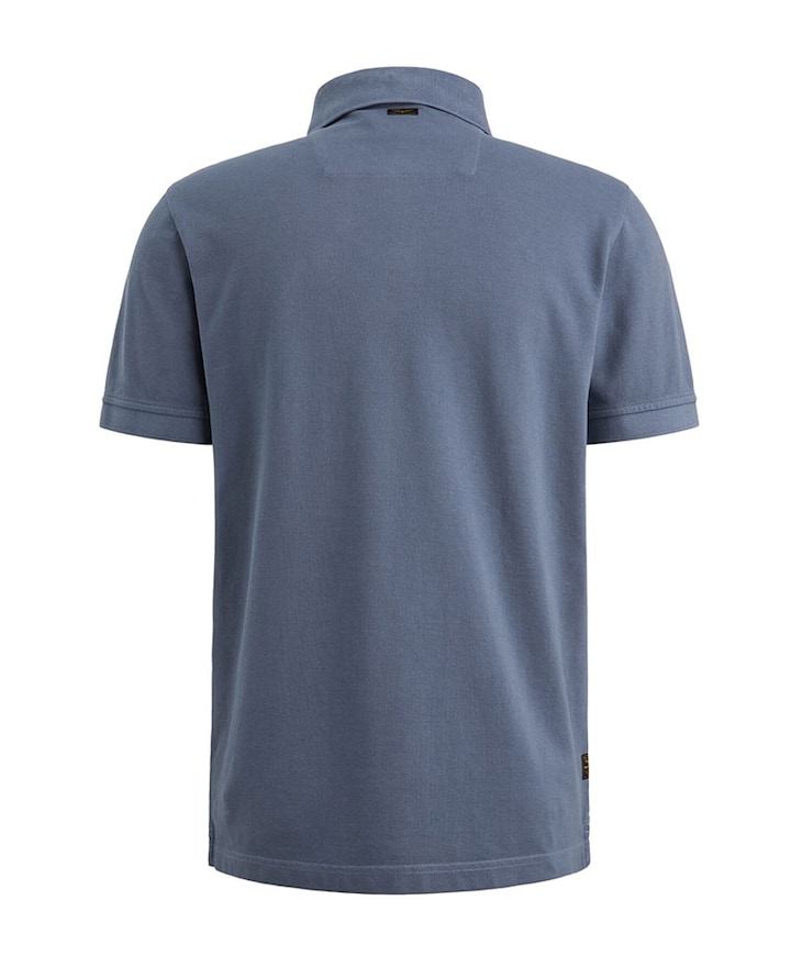 Heren polo blauw