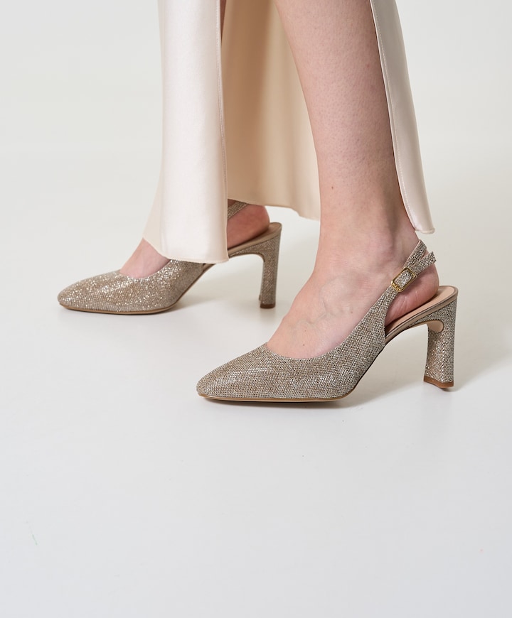 Winna dames slingbacks goud