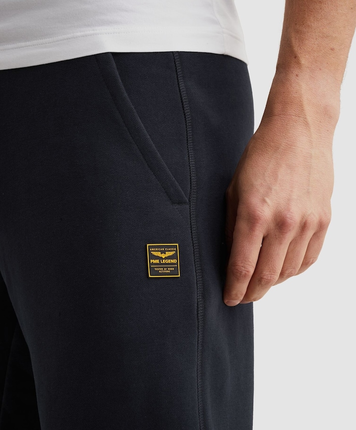 SWEAT PANTS PEACHED FLEECE LIGHT heren broek blauw