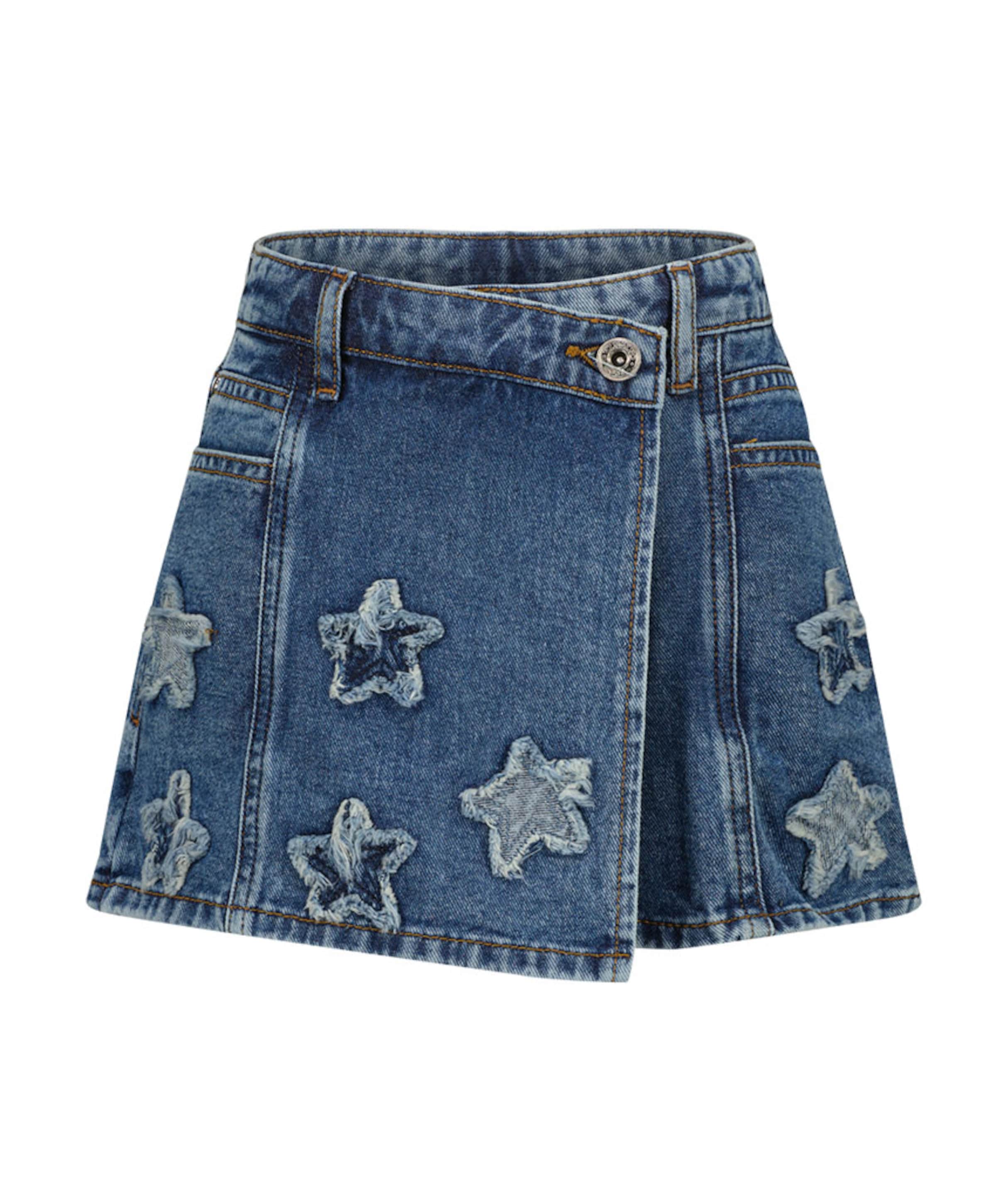 Meisjes broekrok blauw