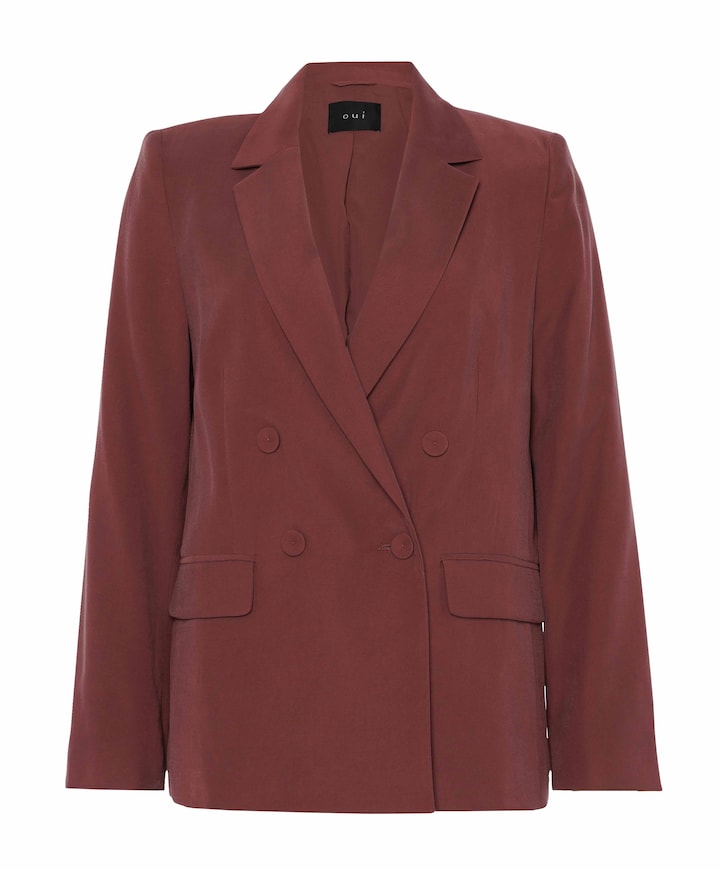Dames blazer rood