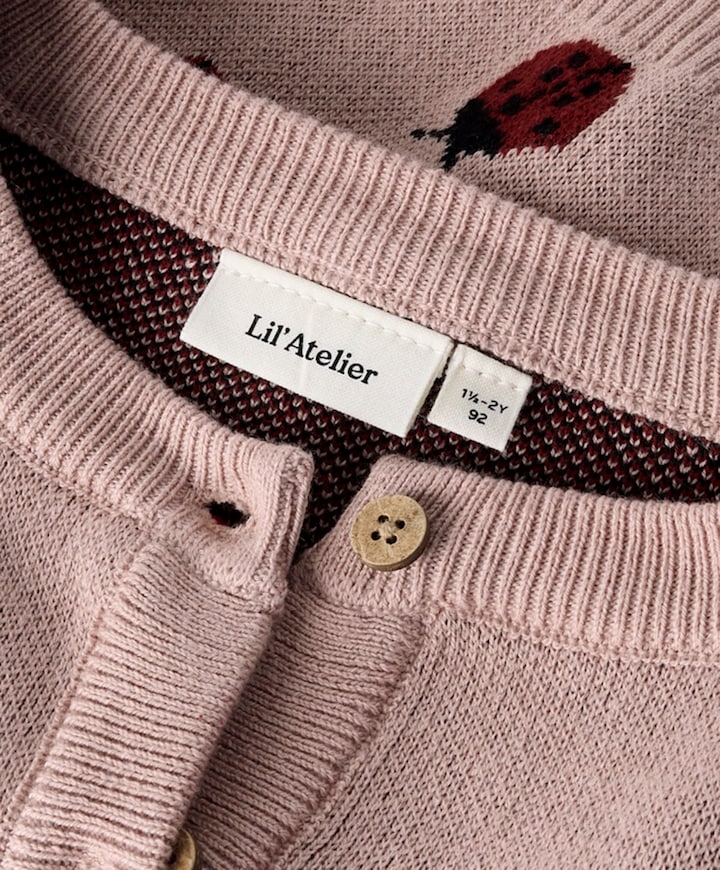 Meisjes vest roze