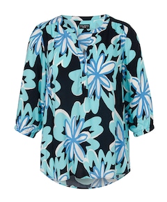 Dames blouse blauw