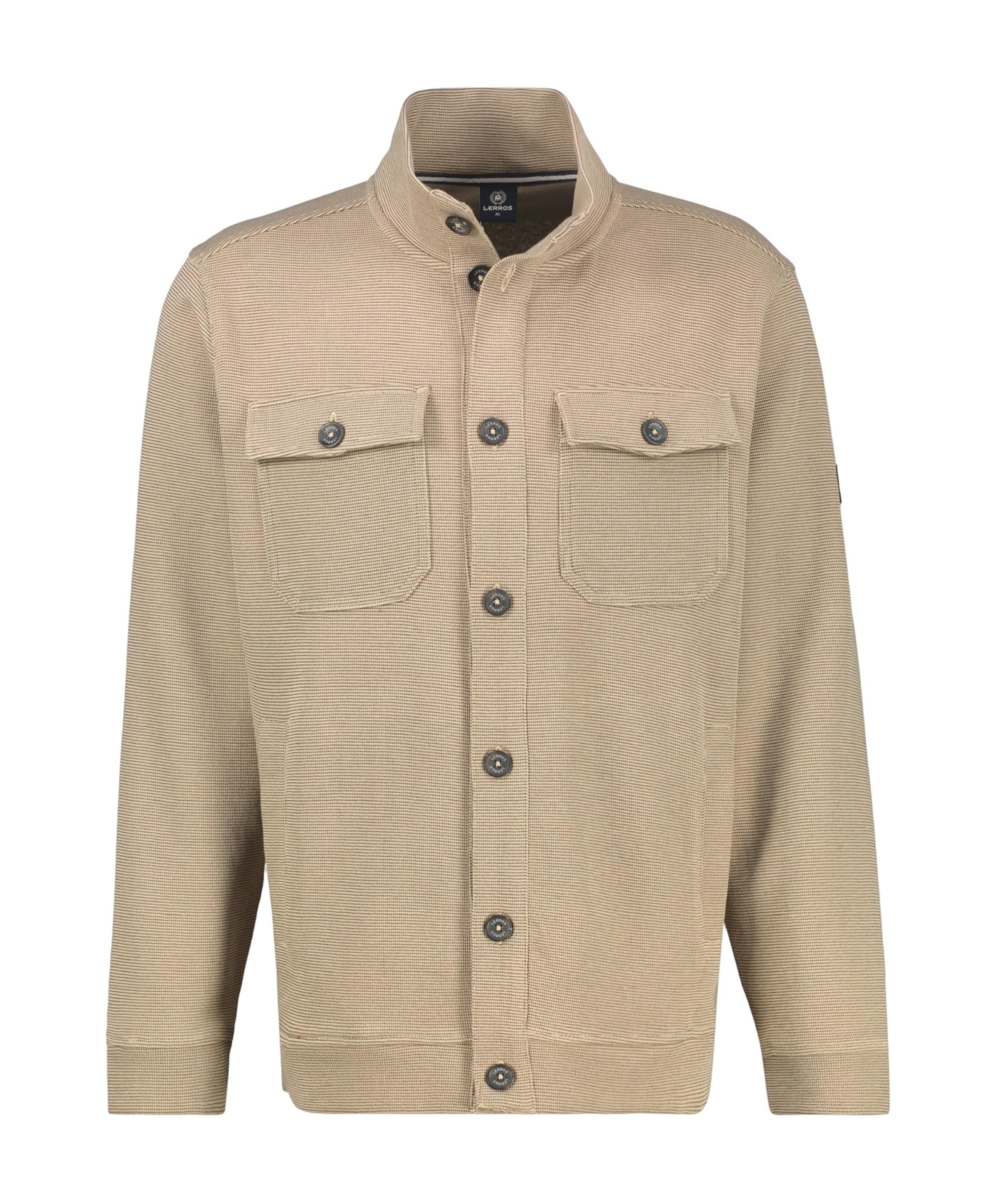 Heren vest beige