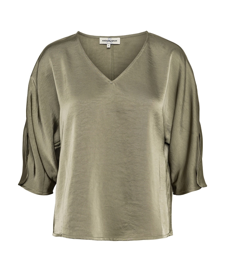 Dames top groen