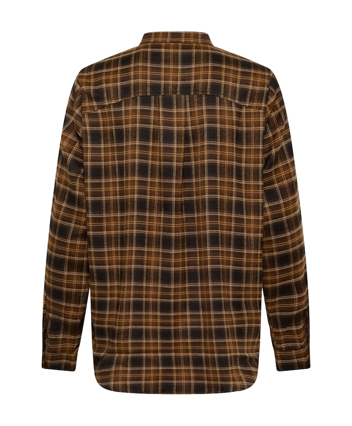 Dames blouse bruin