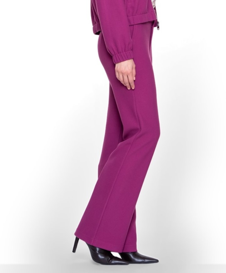 Comfy dames broek paars