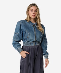 Dames spijkerjas blauw