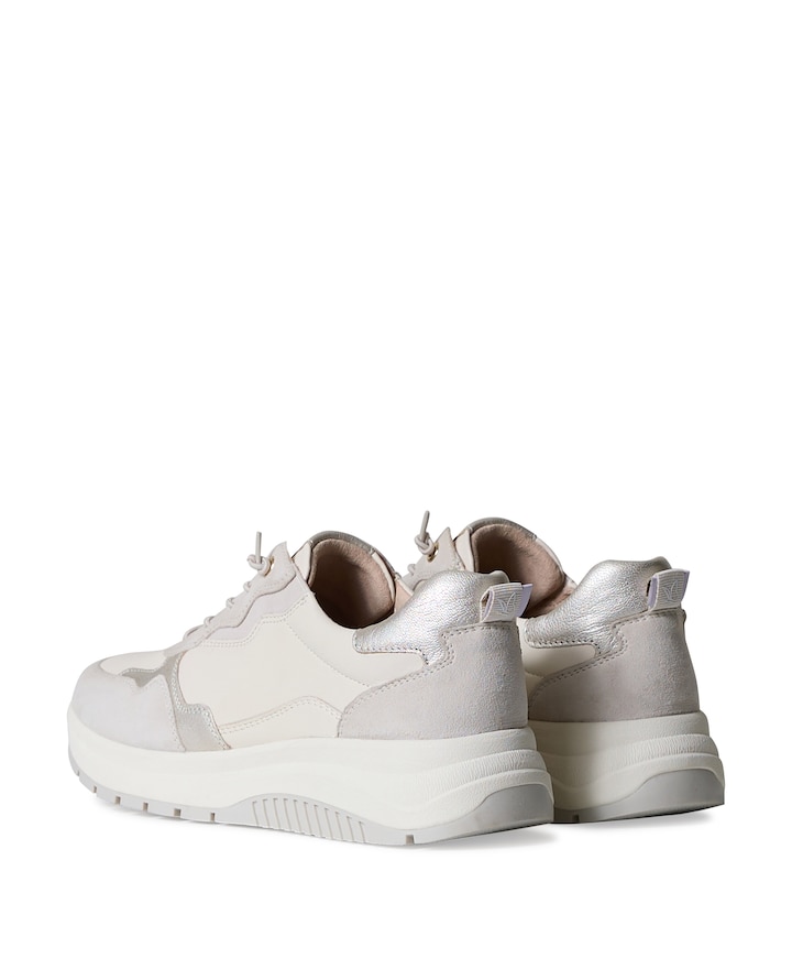 Women Lace-up dames sneakers grijs