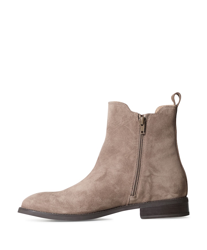 Barty  dames enkellaarzen beige