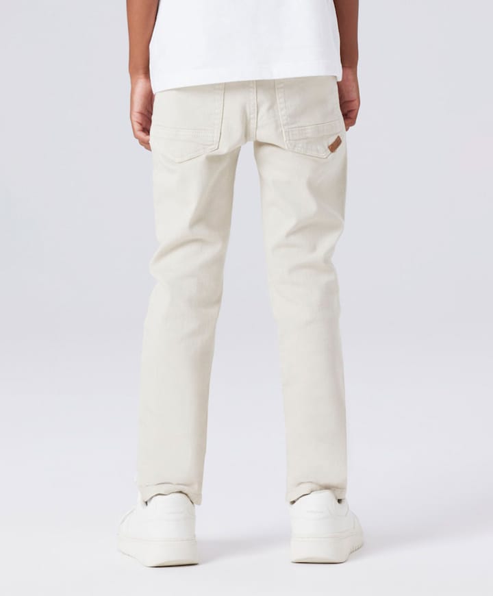 NKMTHEO TWITOP NOOS jongens broek beige