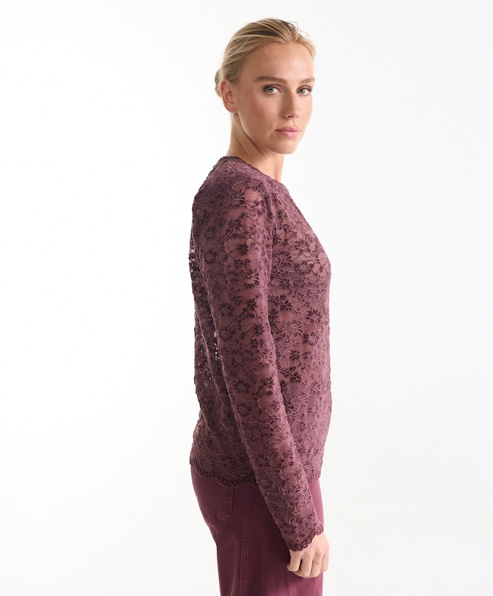 Dames top rood