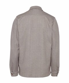 Heren overshirt beige